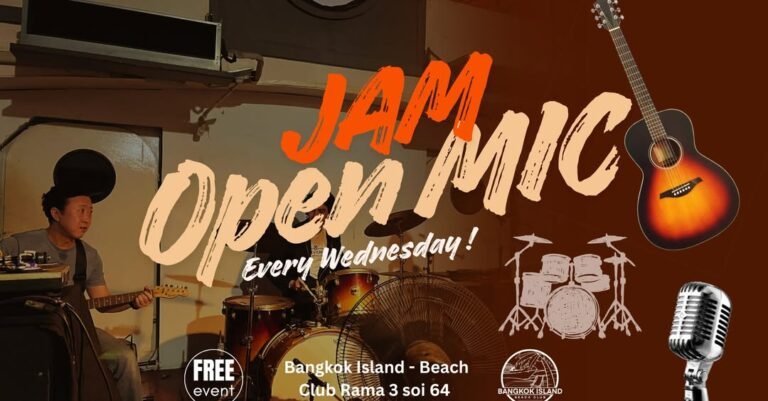 Free Jam session Bangkok Island 768x401
