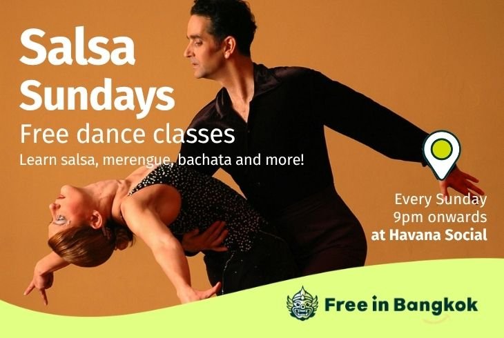 free salsa dance in bangkok